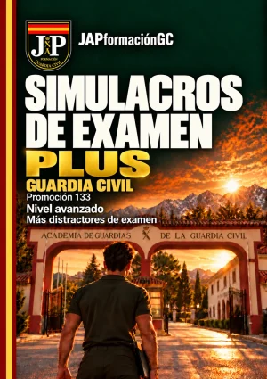 Portada de Simulacros de Examen PLUS