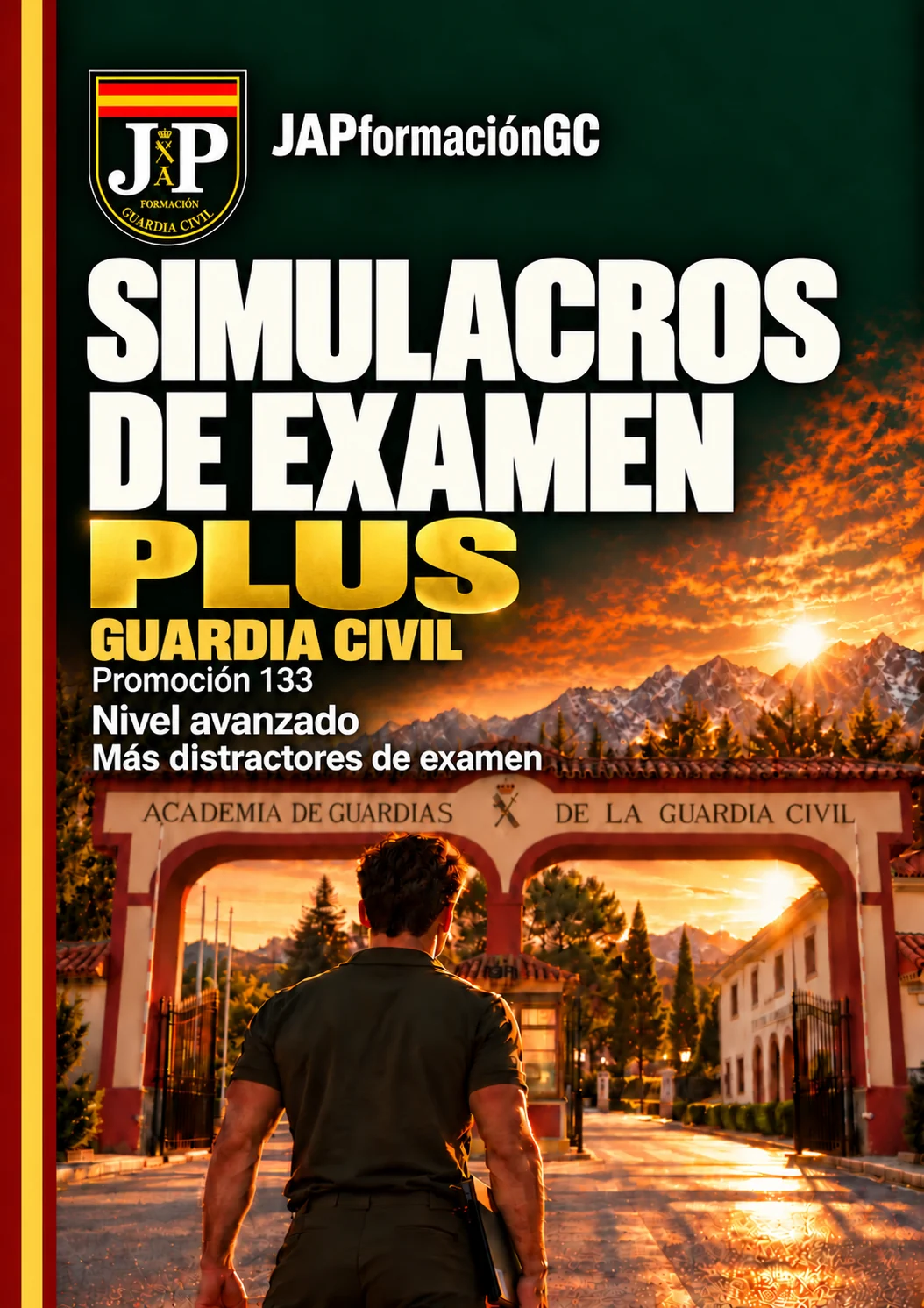 Portada de Simulacros de Examen PLUS
